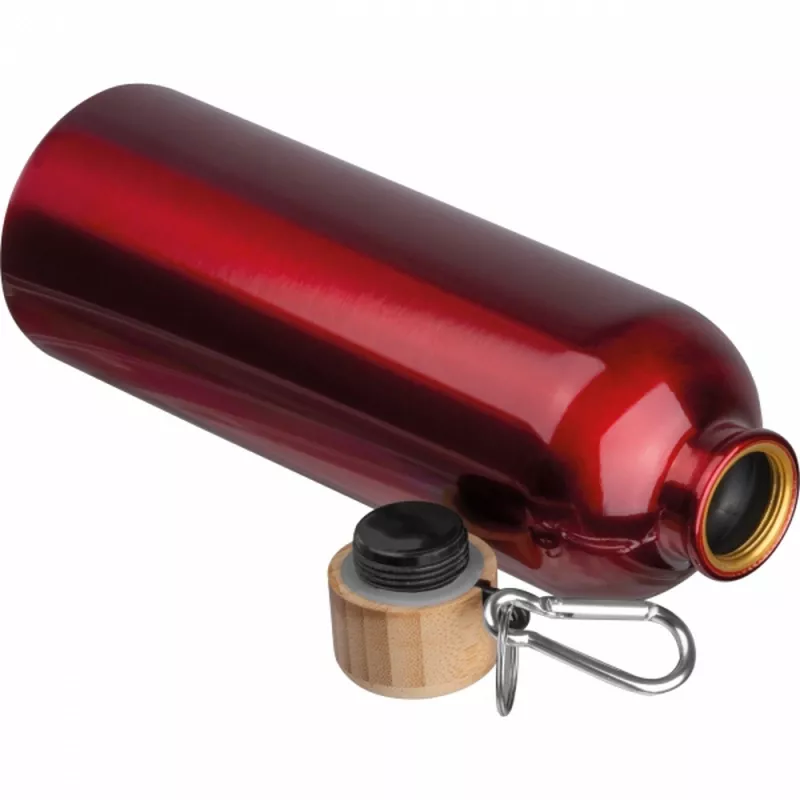 Butelka metalowa 750 ml RUTH - czerwony (8497105)