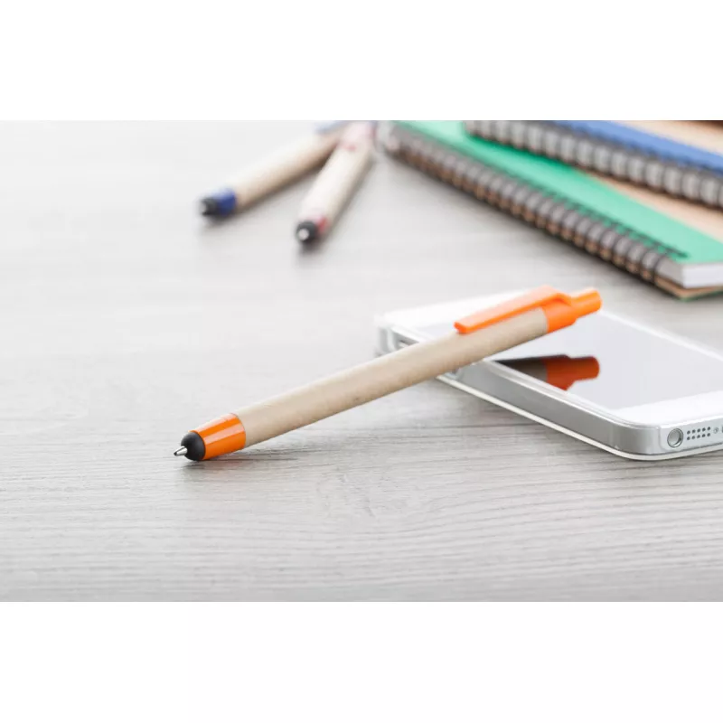 Tempe długopis dotykowy - pomarańcz (AP809369-03)