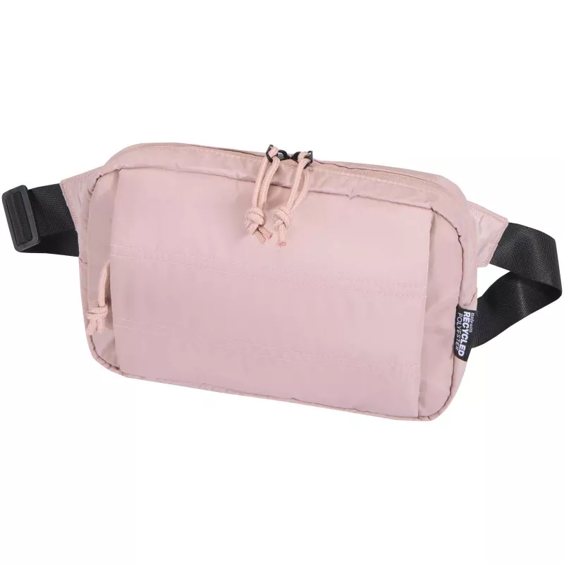 Puffer torba biodrowa z certyfikatem GRS z recyklingu, 1,5 l - Dusty Pink (13011870)
