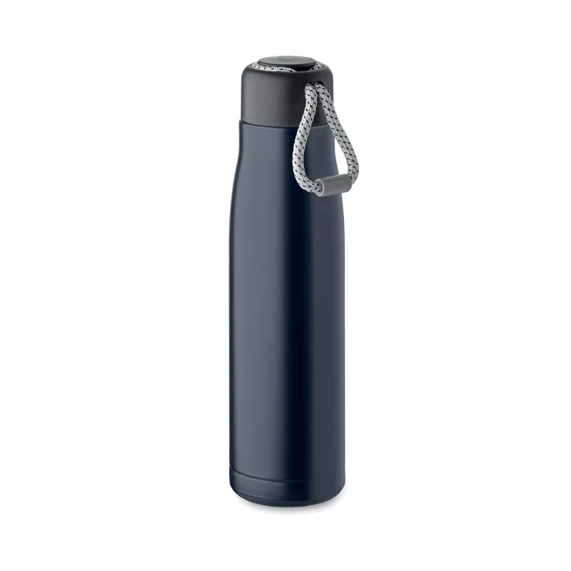 Butelka termiczna z uchwytem sznurkowym 500 ml CORDLE - Francuski Granat (MO2413-85)