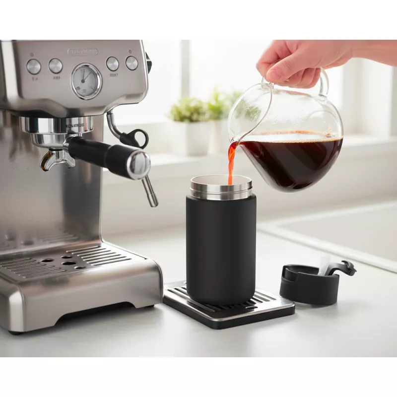 Kubek termiczny 400 ml Air Gifts z ceramiką w środku | Nabila - czarny (VA050-03)