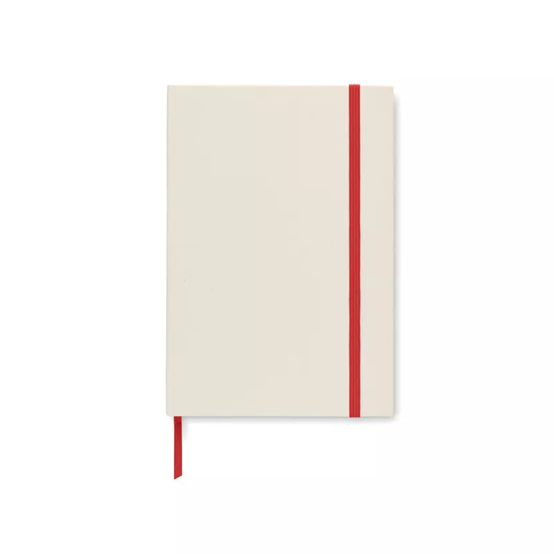 Notes A5 z recyklingu 80 kartek w linię MITO NOTE - Czerwony (MO6743-05)