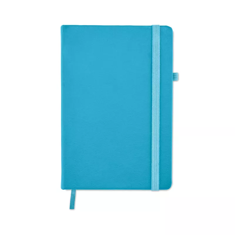 Notes A5 z recyklingu 96 kartek w linię ARPU - Turkusowy (MO6835-12)