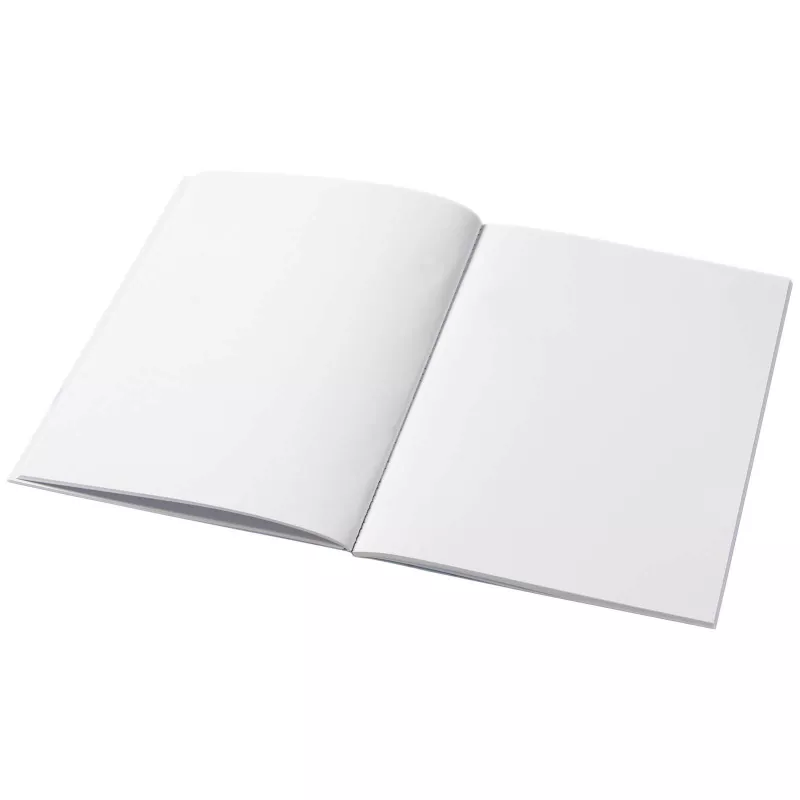Notatnik A5 Novella Austen z miękką okładką z materiału z recyklingu, 50 kartek - Niebieski (21024952)