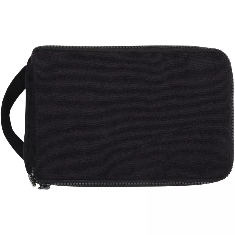 Organizer na przybory toaletowe z materiałów recyklingowanych Pack 500 g/m² Aware™ - Czarny (12074690)
