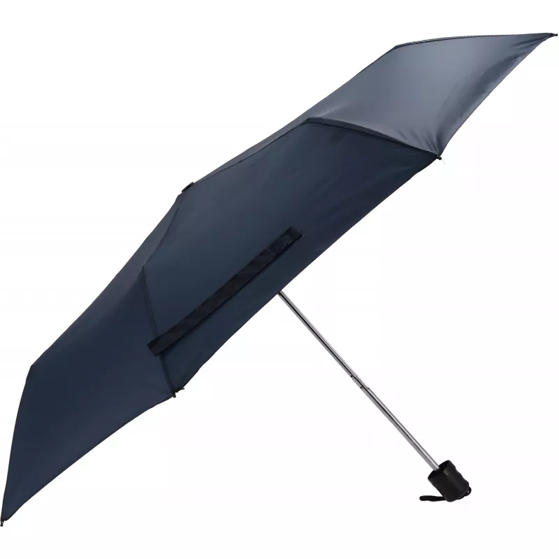 Parasol manualny rPET Ø98 cm NORTHAMPTON - granatowy (433644)