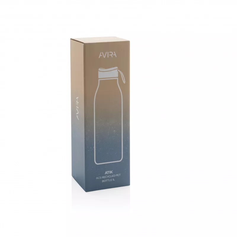 Butelka sportowa 1000 ml Avira Atik z RPET - fioletowy (P438.049)