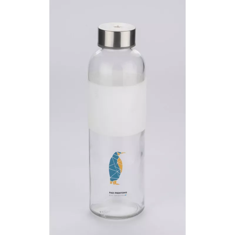 Butelka szklana GLASSI 520 ml - biały (16207-01)