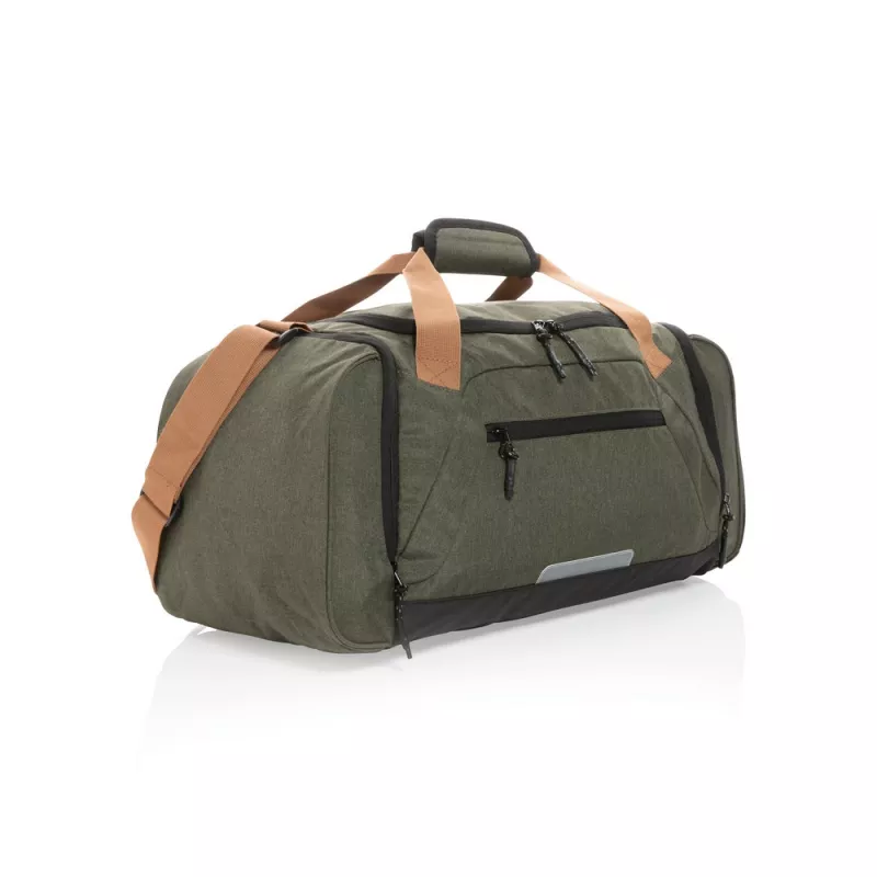 Torba sportowa, podróżna Impact AWARE™ rPET Urban - zielony (P707.097)