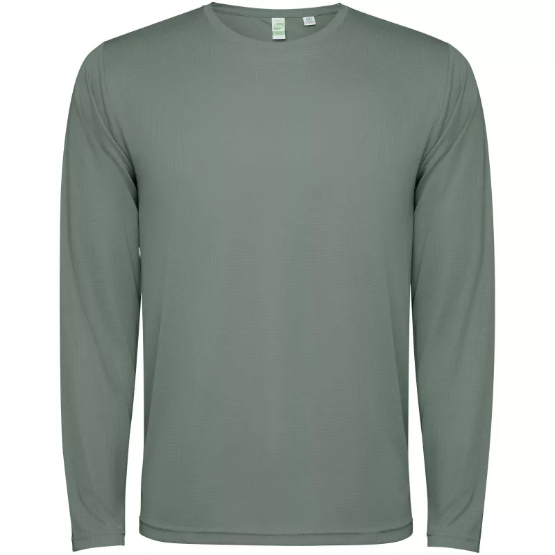Estoril long sleeve kids t-shirt - Laurel green (K0432-LAUGREEN)