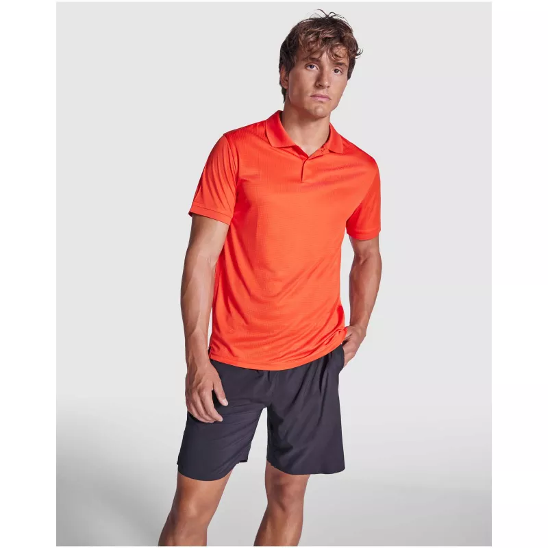 Torrmo męskie polo z krótkim rękawem - Czarny (R0400-BLACK)