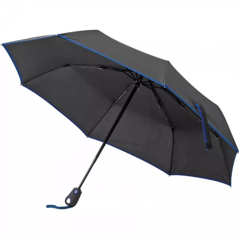 Parasol automatyczny ø100 cm BARTOLOME - niebieski (4351804)