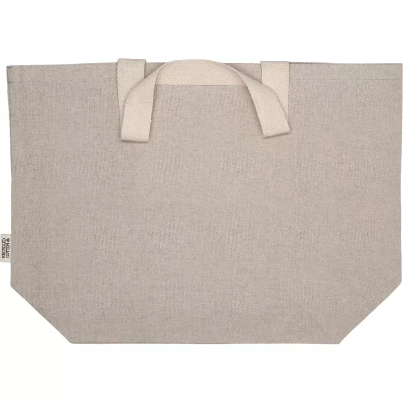 Torba bawełniana z recyklingu 200 g/m2 PILAR - beżowy (521613)