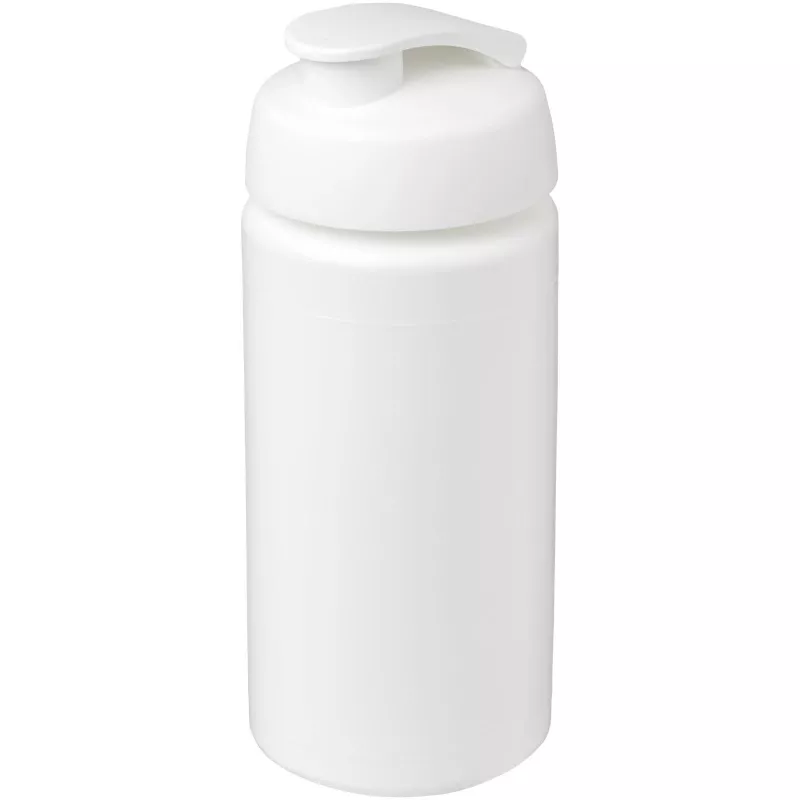 Bidon Baseline® Plus o pojemności 500 ml z wieczkiem zaciskowym i uchwytem - Biały (21007201)