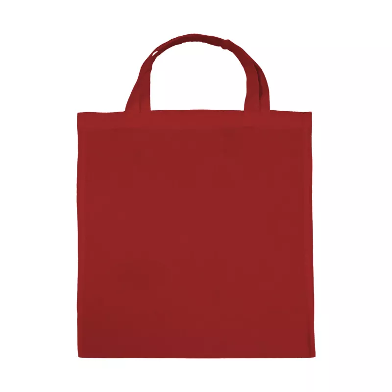 Torba bawełniana 140 g/m² marki SG, 38 x 42 cm, płaska - Red (61057-RED)