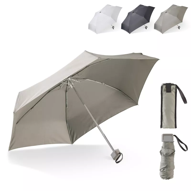 Niewiarygodnie lekka parasolka ⌀92 cm z pokrowcem - czarny (LT97108-N0002)