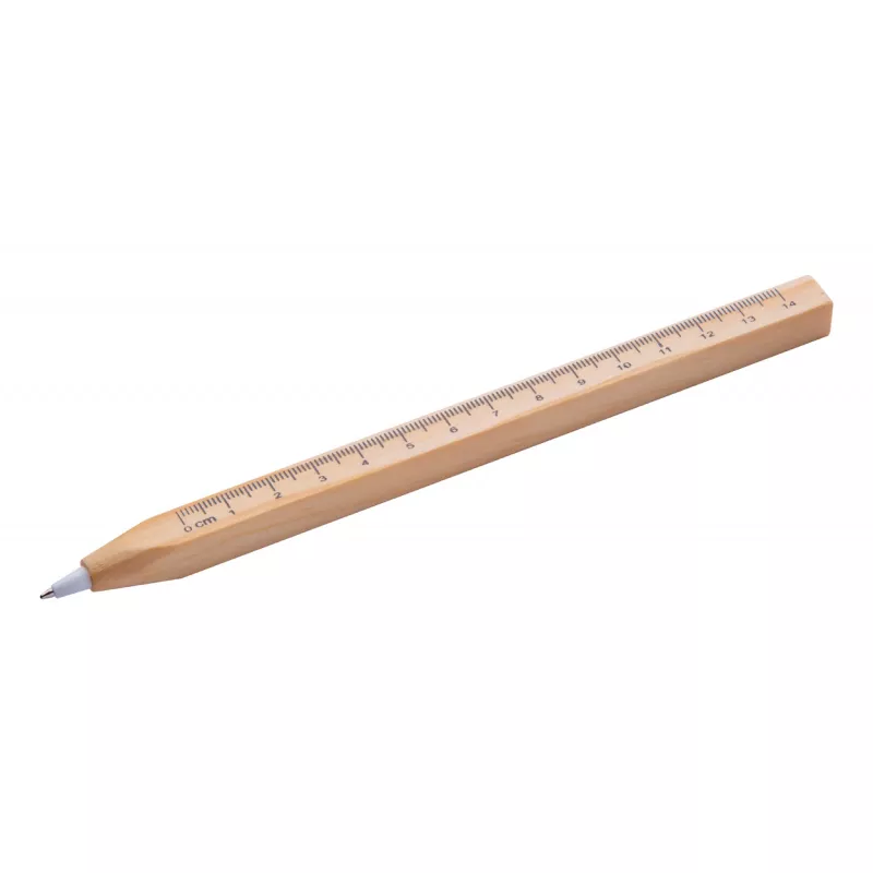Burnham Black długopis / linijka - naturalny (AP808138)