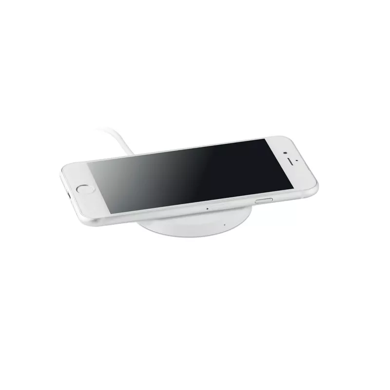 Ładowarka bezprzewodowa płaska 5W FLAKE CHARGER - Bialy (MO9652-06)