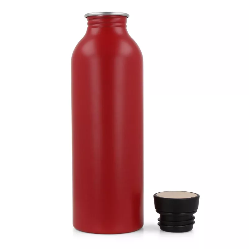 Butelka na wodę Jekyll z aluminium pochodzącego z recyklingu 550 ml - ciemnoczerwony (LT98708-N0020)