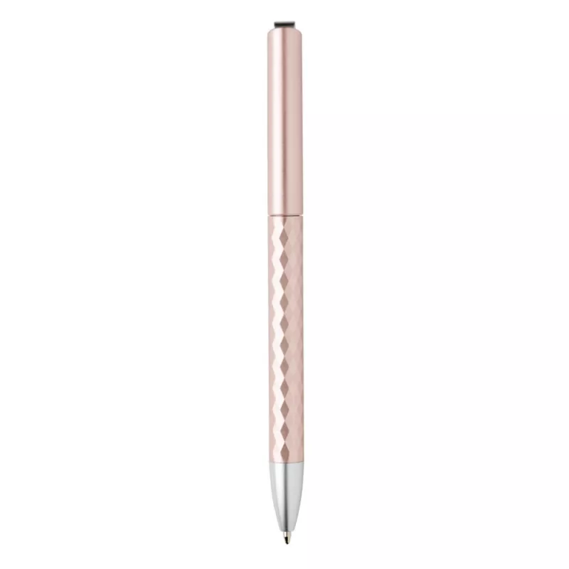 Długopis z ABS z metalowym klipem X3.1 - różowy (P610.930)