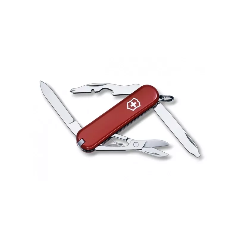 Mały scyzoryk Victorinox Rambler 10-funkcyjny - czerwony (0636305)