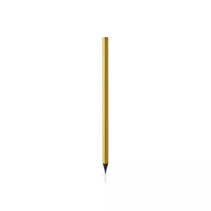 Ołówek drewniany lakierowany GLAMOUR - Złoty (IP29011991)
