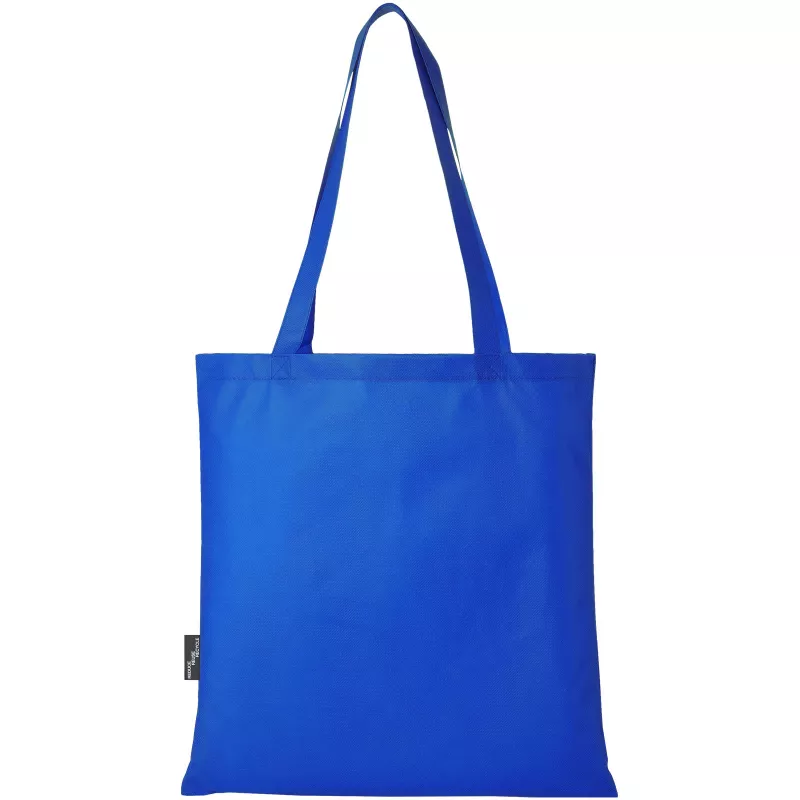 Zeus tradycyjna torba na zakupy o pojemności 6 l wykonana z włókniny z recyklingu z certyfikatem GRS - Błękit królewski (13005153)