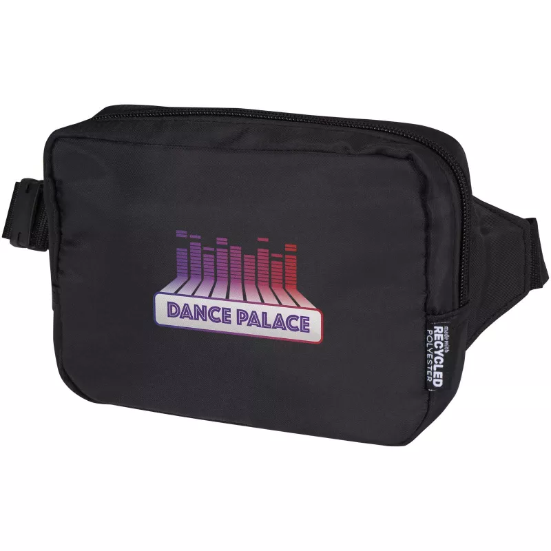 Trip Aware™, torba na ramię wykonana z materiałów z recyklingu, 1 l - Czarny (12076490)