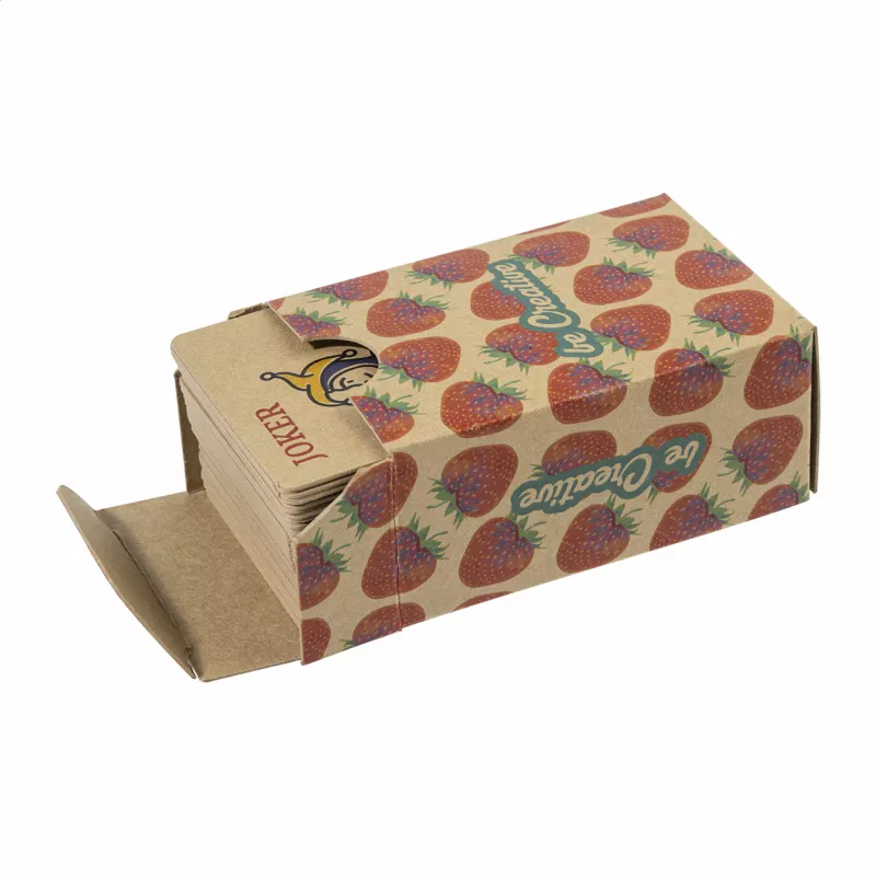 CreaCard Pocket Eco personalizowane karty do gry - naturalny-a (AP715035)