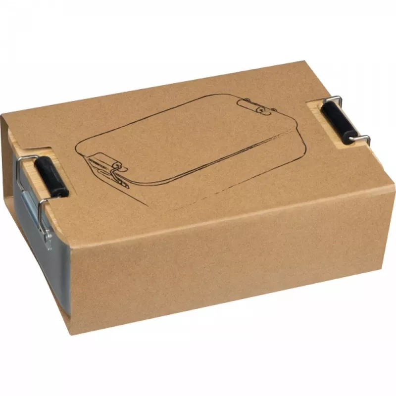 Lunch box 1000 ml ALBA - szary (8256207)