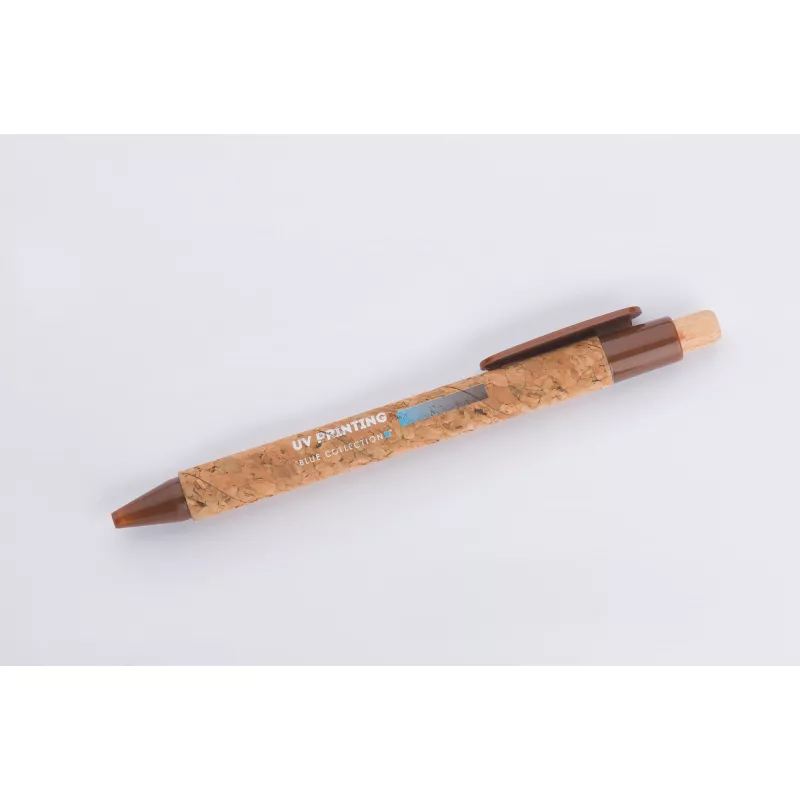 Długopis z naturalnego korka KORTE - brązowy (19632-09)