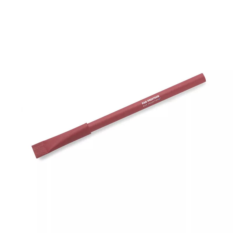 Wieczny eko ołówek reklamowy z papieru EVIG - czerwony (19684-04)