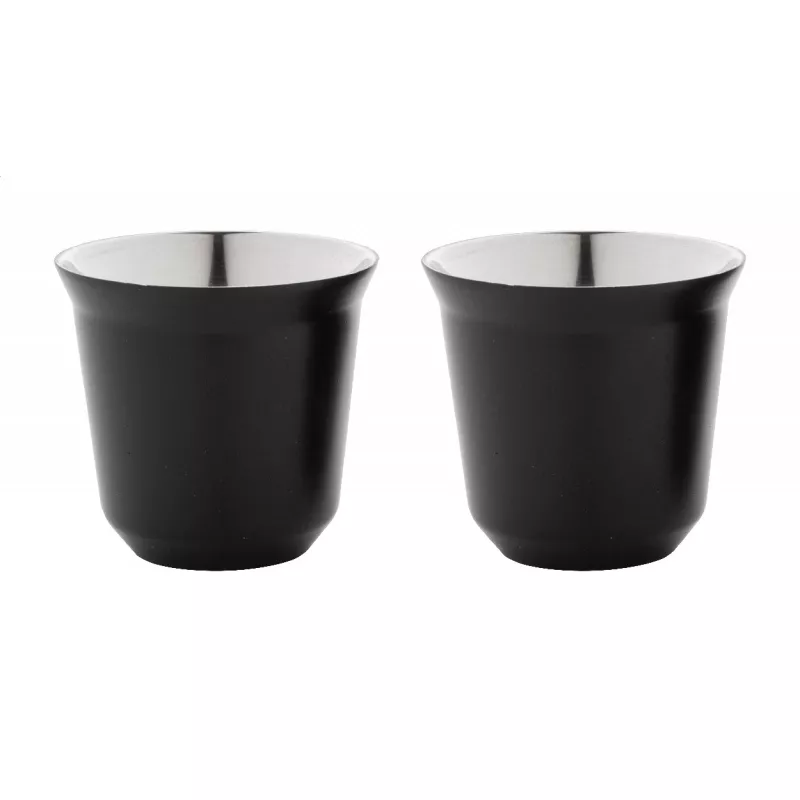 Copsul Zestaw filiżanek do espresso RSS - czarny (AP800050-10)