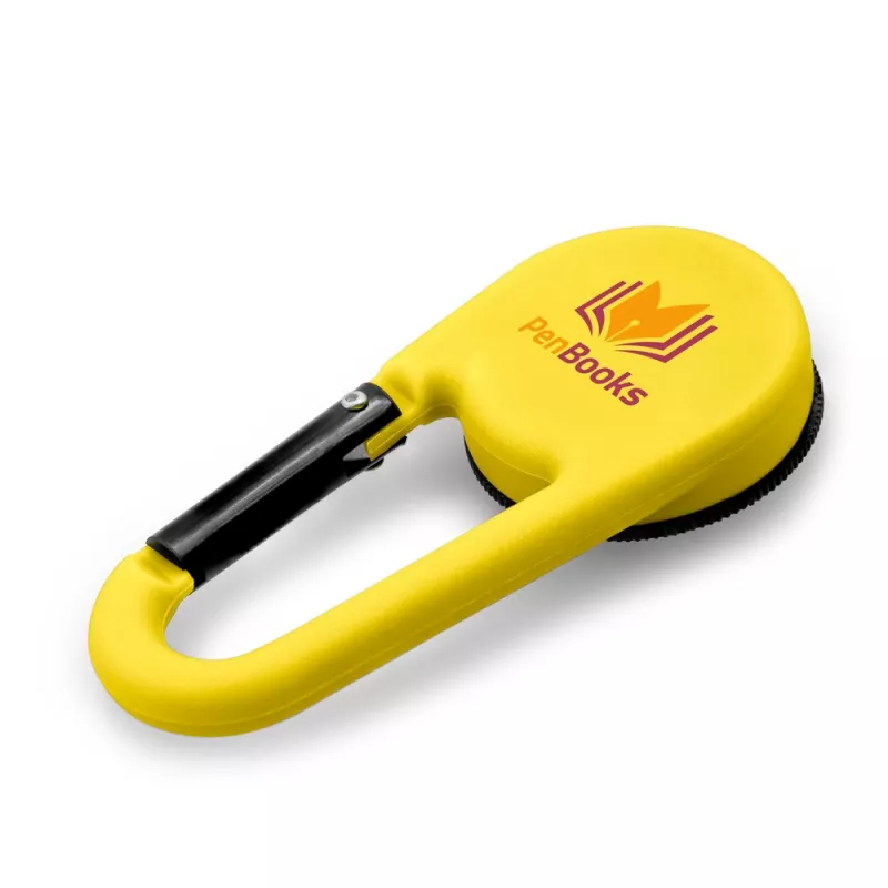 Kompas z karabińczykiem - żółty (V8682-08)