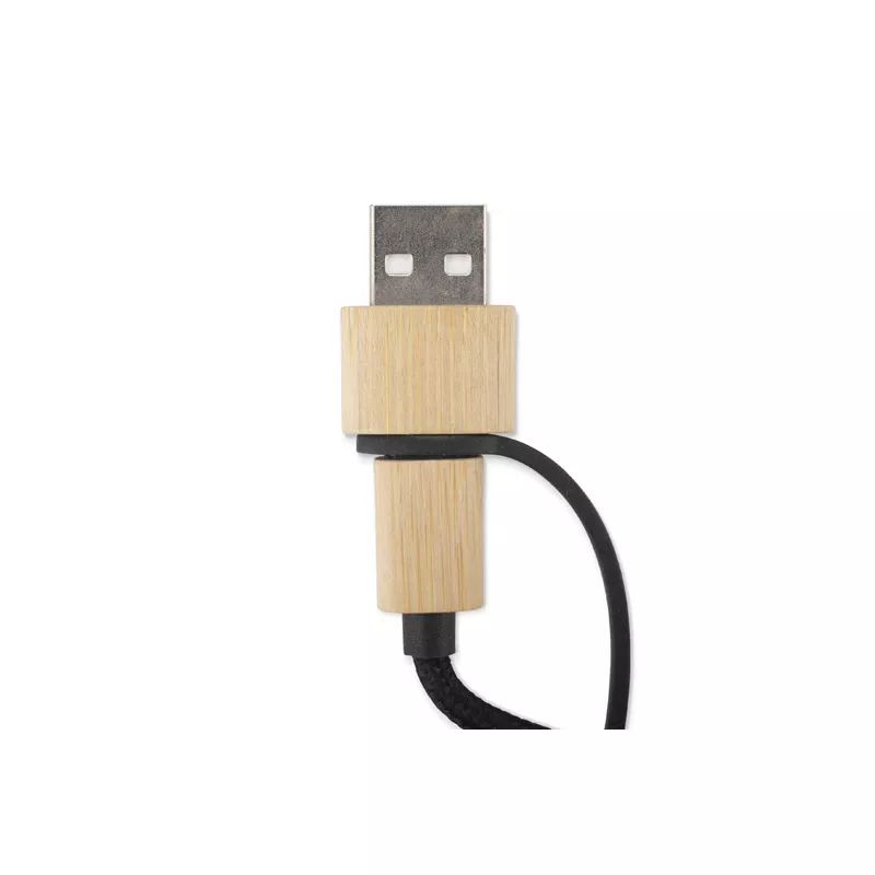 Kabel USB 4 w 1 GLOWIK - czarny (09187-02)