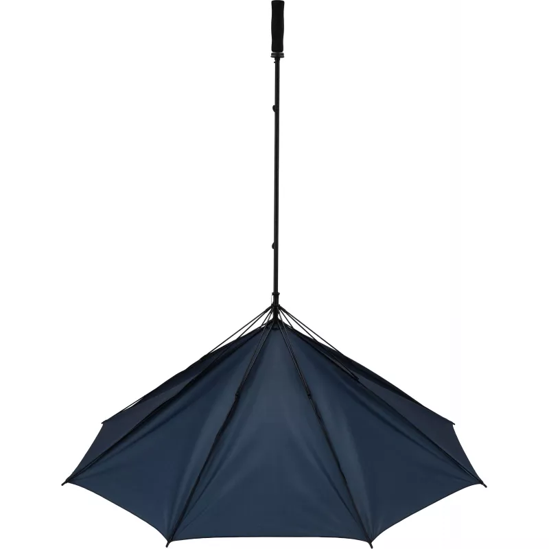 Parasol manualny XL Ø130 cm HURRICAN - granatowy (518744)
