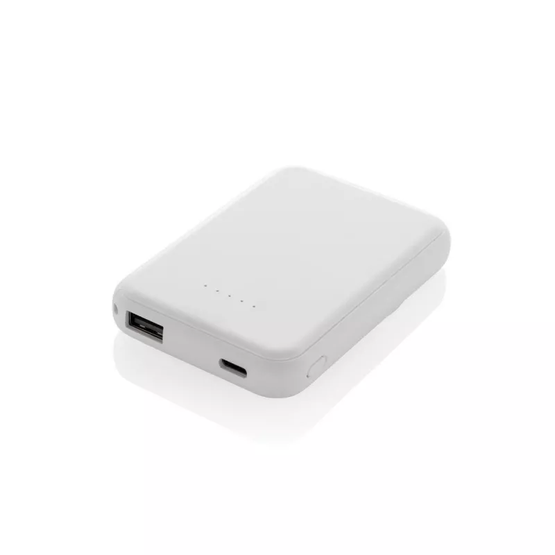 Magnetyczny bezprzewodowy power bank 5000 mAh, 5W Stellar - biały (P322.5903)