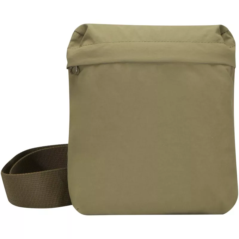 Arca - torba typu crossbody (przewieszana na ukos), wykonana z recyklingowanego poliamidu z cetyfikatem GRS - Leśny zielony (12081164)