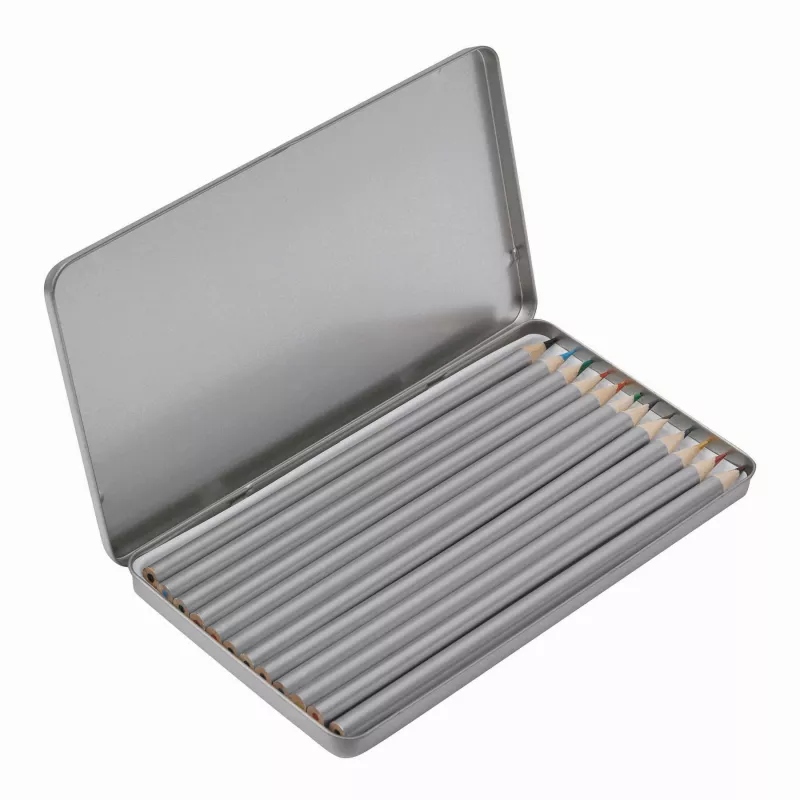 12 długich kredek - srebrny (56-0504085)