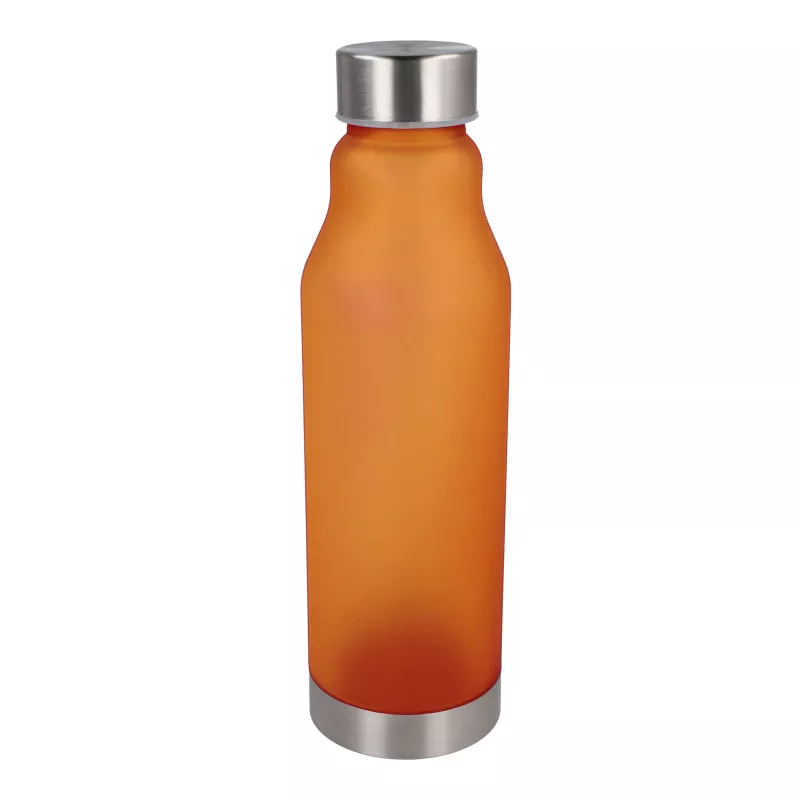 Matowa butelka R-PET 600ml - pomarańczowy mrożony (LT98824-N5426)