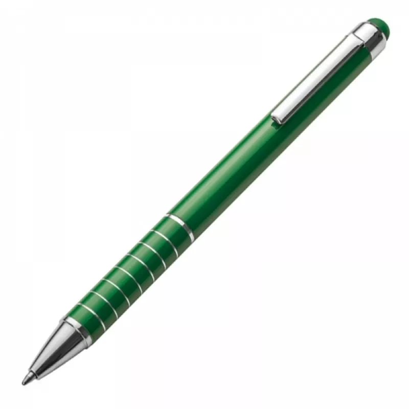 Długopis metalowy touch pen LUEBO - zielony (041809)