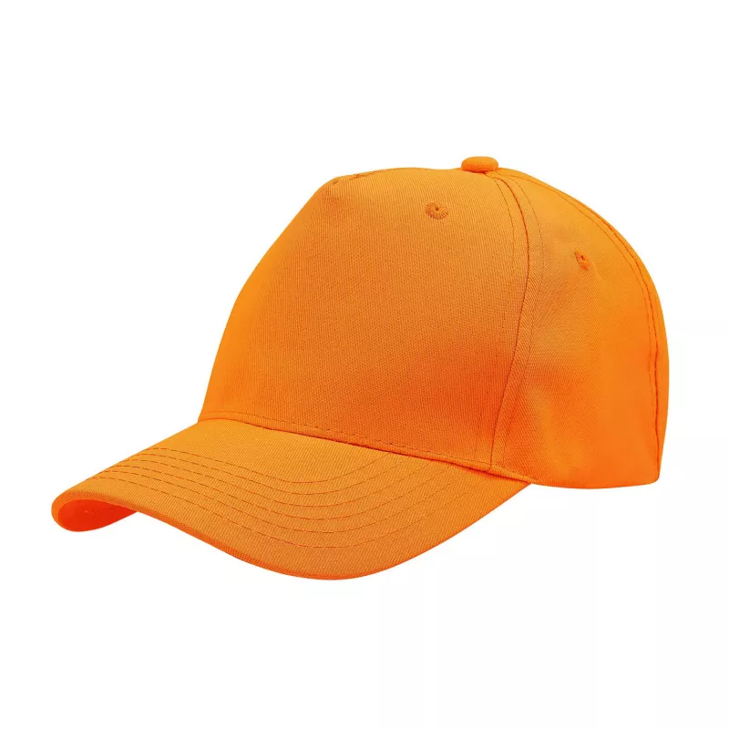 Czapka z daszkiem z poliestru poly twill 160 g/m² #4011 - Pomarańczowy (HW-4011-ORANGE)