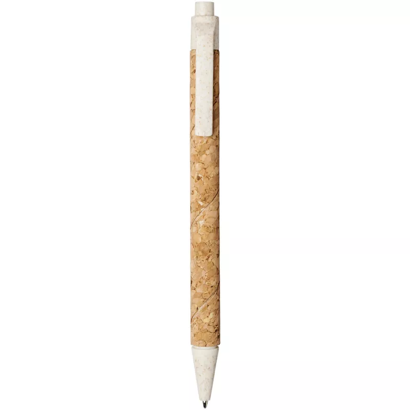 Długopis Midar z korka i słomy pszennej - Kramowy-Piasek pustyni (10738503)