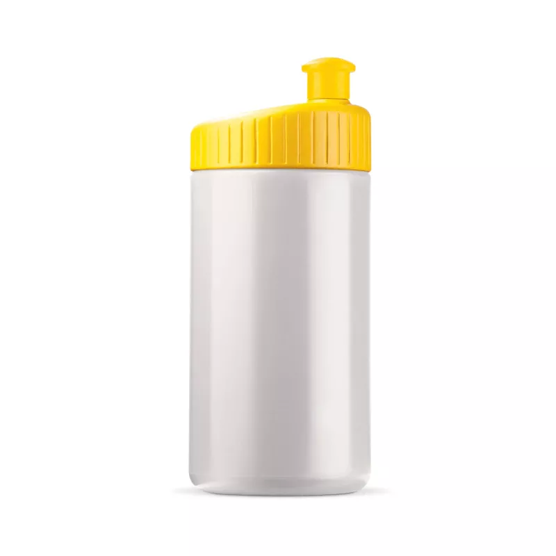 Bidon Sportowy Design 500ml - biało / żółty (LT98796-N0141)