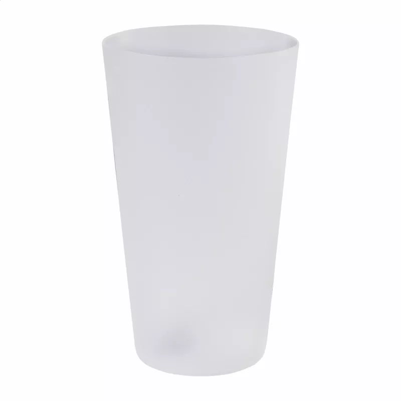 Festivo Plus wielokrotnego użytku kubek na imprezy - biały matowy (AP800285-01T)