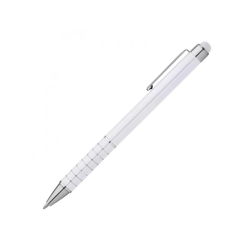 Długopis metalowy touch pen LUEBO - biały (041806)
