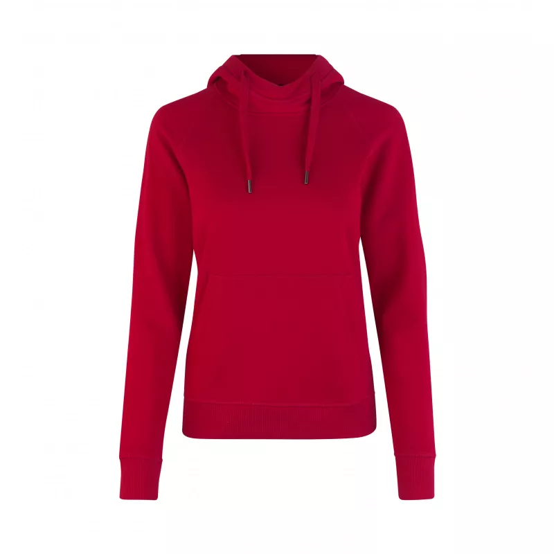 Bluza damska z kapturem ID CORE 0637 300 g/m² - Red (0637-RED)