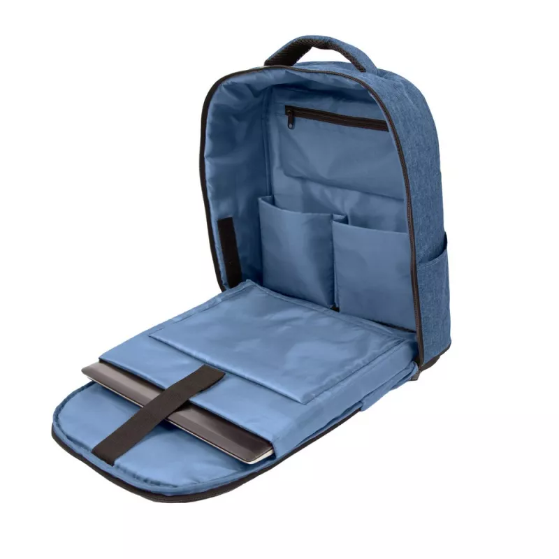Plecak na laptopa 15,6" RPET B'RIGHT | Henry - granatowy (V8298-04)