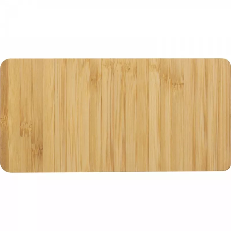 Taca z łyżeczką i szklanym kubkiem 150 ml ROSA - beżowy (8235913)