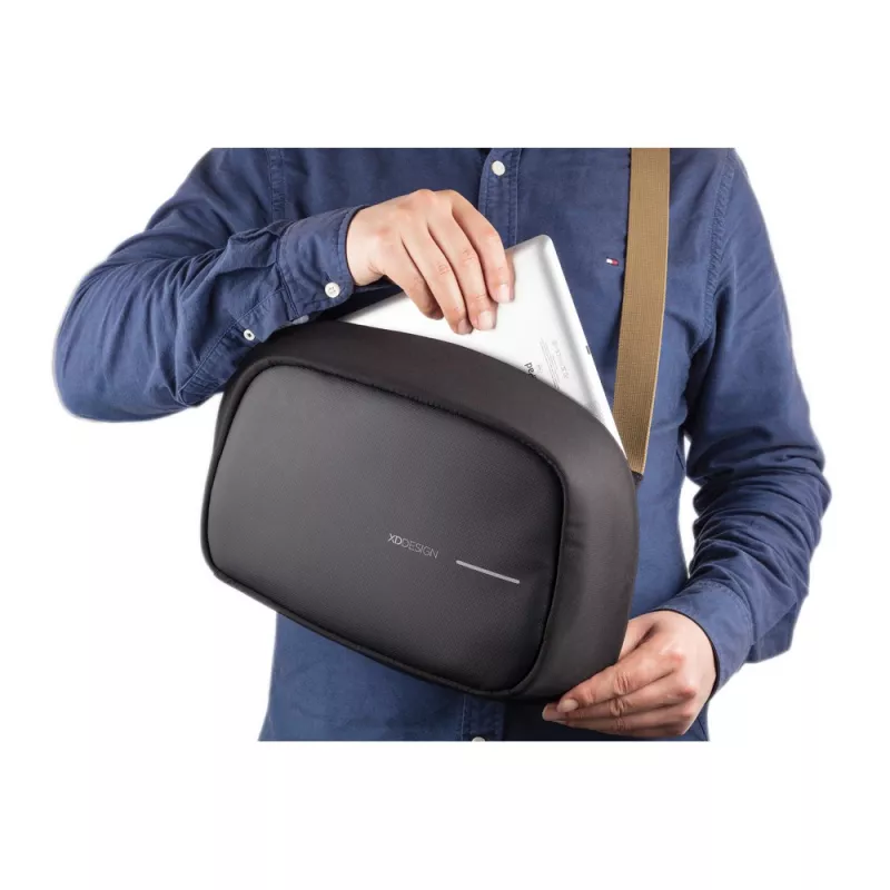 Bobby Sling, plecak chroniący przed kieszonkowcami - czarny, czarny (P705.781)